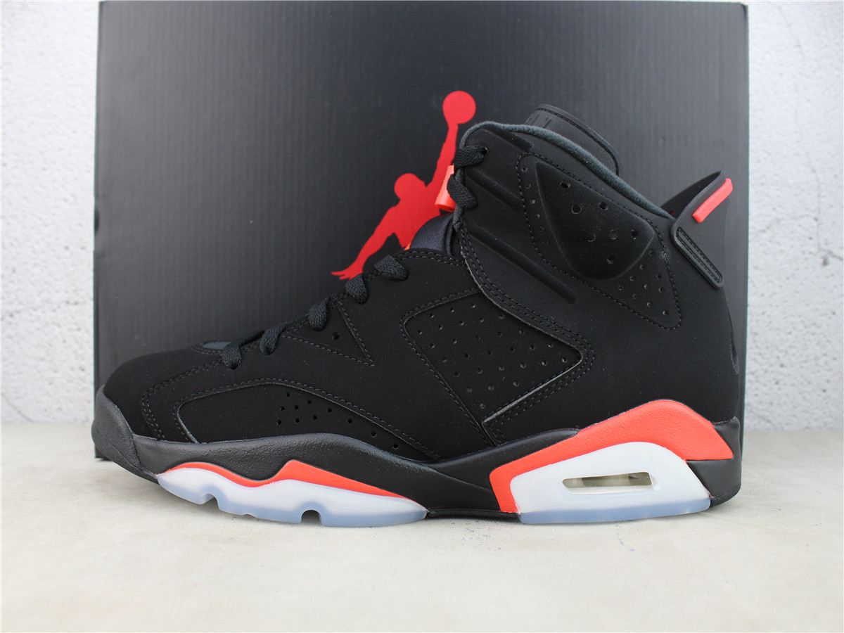 LJR Batch Air Jordan 6 Retro Black Infrared 384664 060